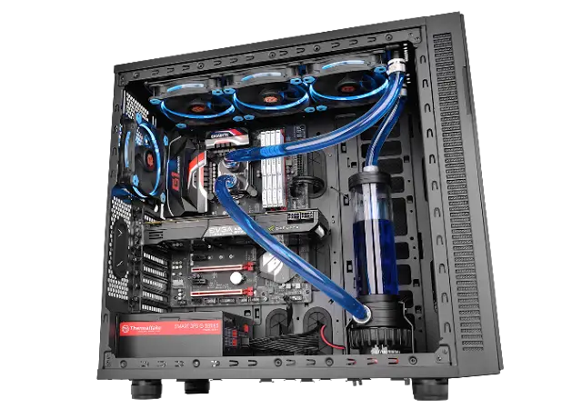 Thermaltake Pacific R360 D5 Water Cooling Kit at CES 2016 Groundbreaking Custom LCS Combo Unit 2