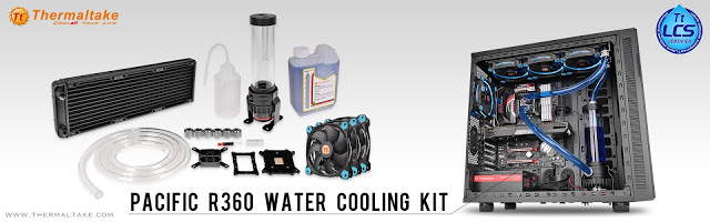 Thermaltake Pacific R360 D5 Water Cooling Kit at CES 2016 Groundbreaking Custom LCS Combo Unit 6