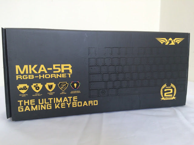 Unboxing & Review: Armaggeddon MKA-5R RGB-HORNET Gaming Mechanical Keyboard 4