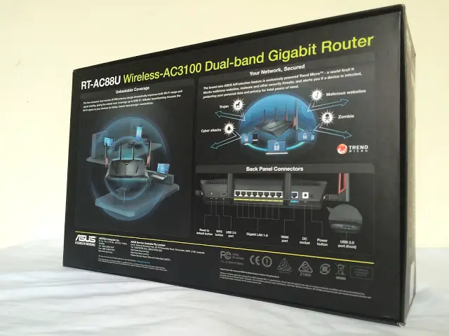 Unboxing & Review: ASUS RT-AC88U Wireless-AC3100 Dual-Band Gigabit Router 6