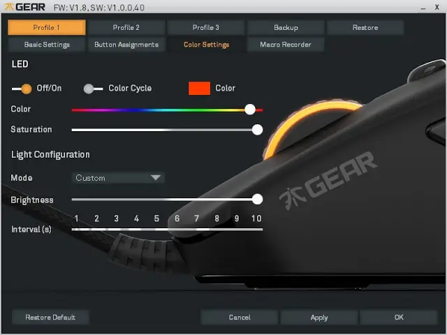 Unboxing & Review: Fnatic Gear Flick Gaming Mouse 22