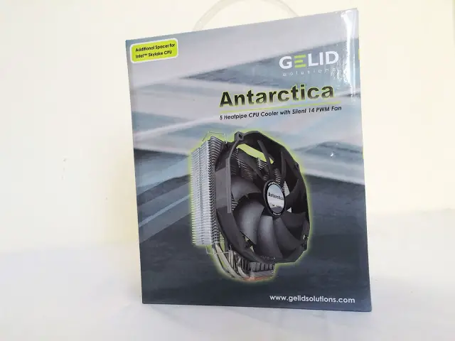 Unboxing & Review: GELID Solutions Antarctica CPU Cooler 4