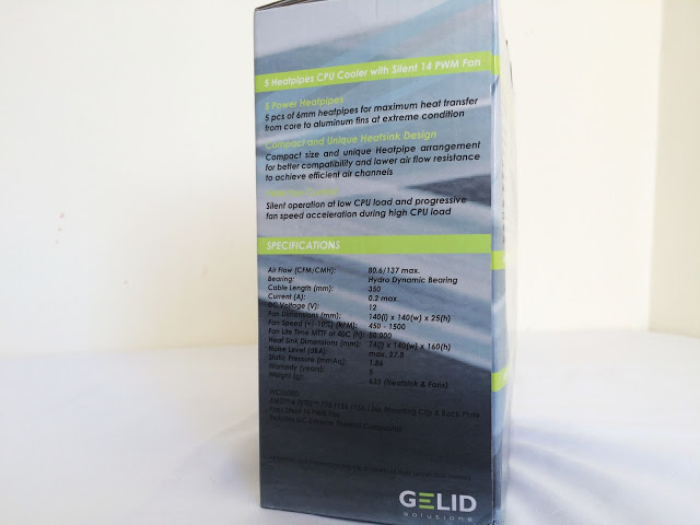 Unboxing & Review: GELID Solutions Antarctica CPU Cooler 8