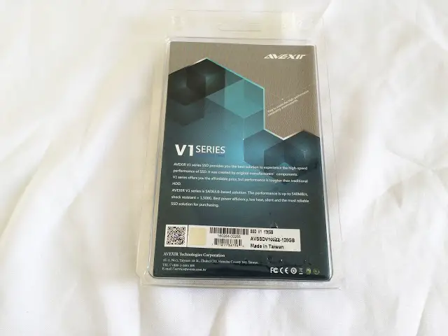 Unboxing & Review: Avexir V1 Series SSD 128GB 8