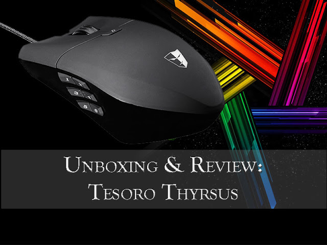 Unboxing & Review: Tesoro Thyrsus Laser Gaming Mouse 2