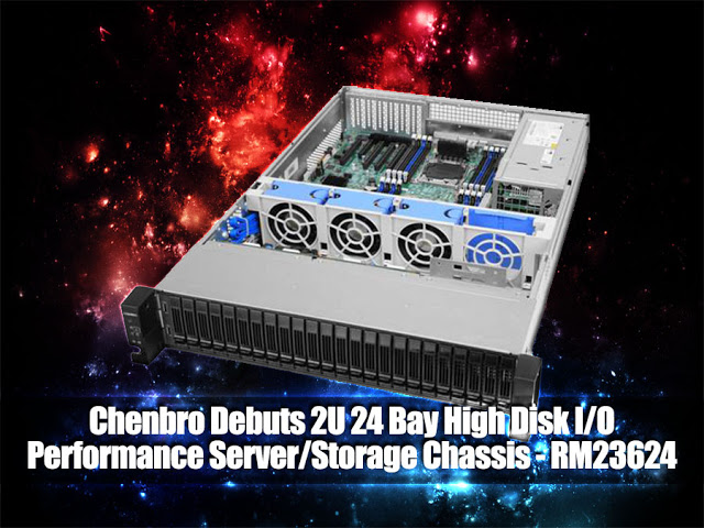 Chenbro Debuts 2U 24 Bay High Disk I/O Performance Server/Storage Chassis - RM23624 2