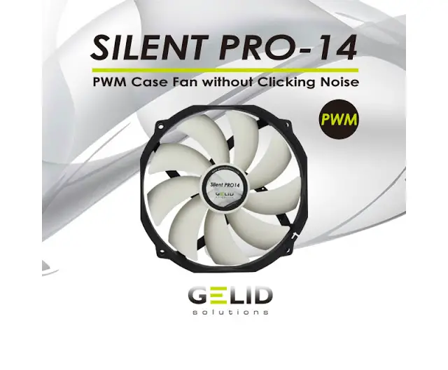 GELID Solutions Launches The Silent Pro-14 PWM Case Fan 2