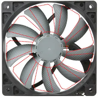 Scythe launches GlideStream 120 PWM SC fan with unique 3-step fan speed limiting switch 6