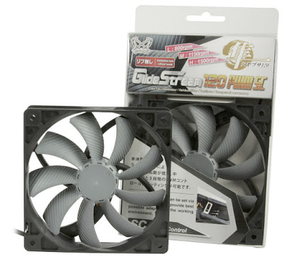 Scythe launches GlideStream 120 PWM SC fan with unique 3-step fan speed limiting switch 2