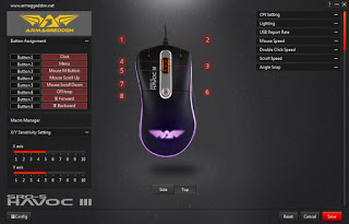 Unboxing & Review: Armaggeddon SRO-5 Havoc III Gaming Mouse 32