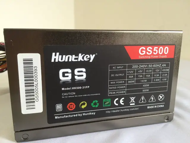 Unboxing and Overview: Huntkey GS500 Power Supply 14