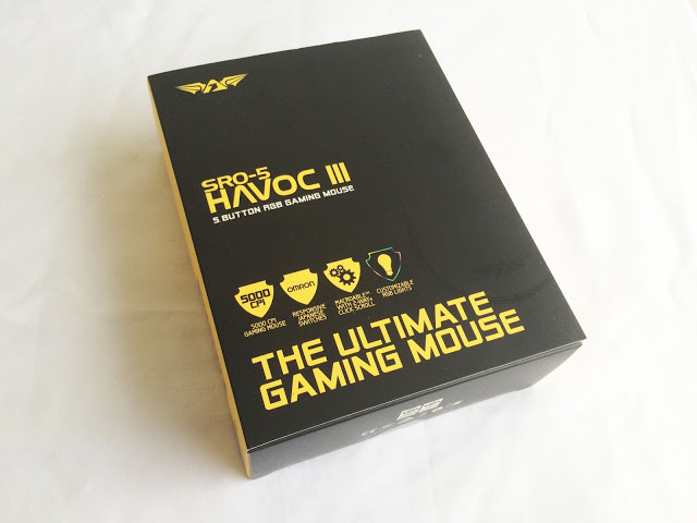 Unboxing & Review: Armaggeddon SRO-5 Havoc III Gaming Mouse 4