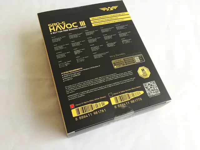 Unboxing & Review: Armaggeddon SRO-5 Havoc III Gaming Mouse 6
