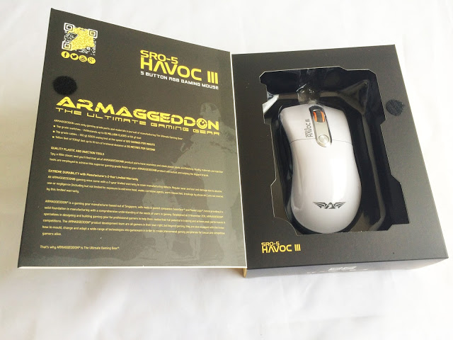 Unboxing & Review: Armaggeddon SRO-5 Havoc III Gaming Mouse 8