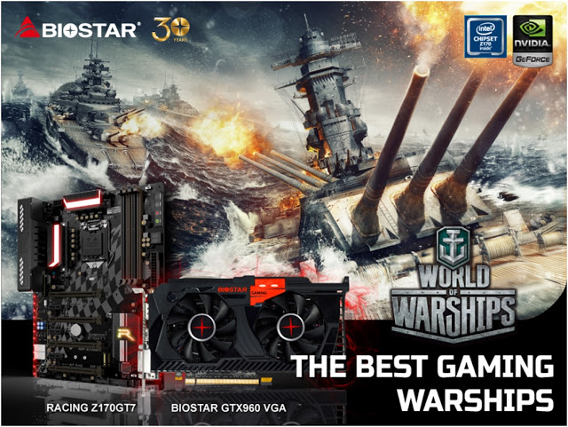BIOSTAR Brings Naval Warfare to the Next Level for World of Warships 2