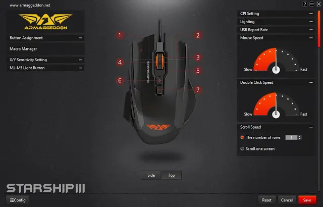 Unboxing & Review: Armaggeddon NRO-5 Starship III Gaming Mouse 52