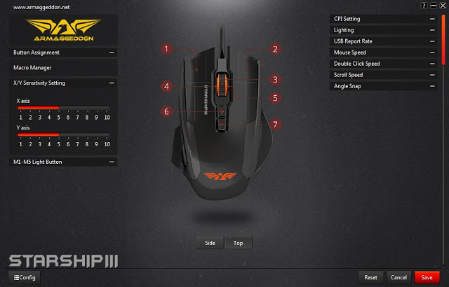 Unboxing & Review: Armaggeddon NRO-5 Starship III Gaming Mouse 42