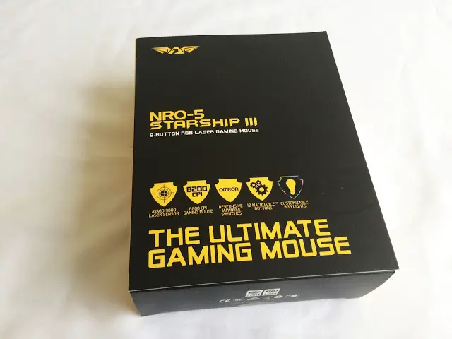 Unboxing & Review: Armaggeddon NRO-5 Starship III Gaming Mouse 4