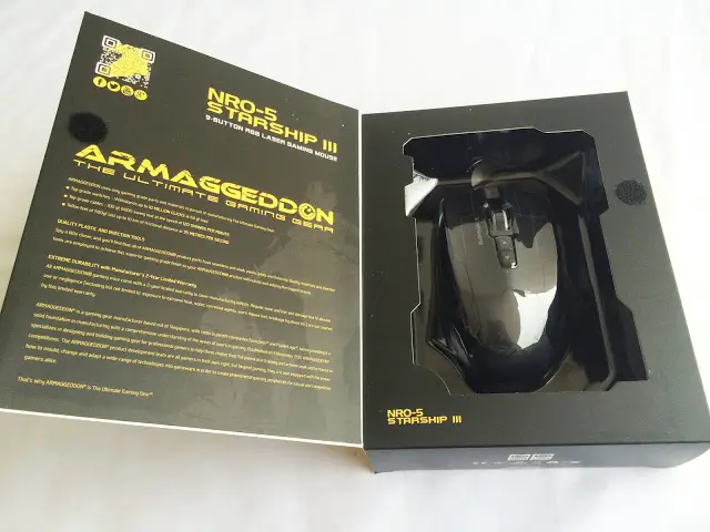 Unboxing & Review: Armaggeddon NRO-5 Starship III Gaming Mouse 8