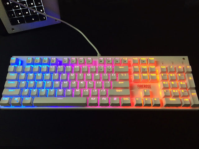 Unboxing & Review: 1STPLAYER FIREROSE Mechanical Gaming Keyboard 36
