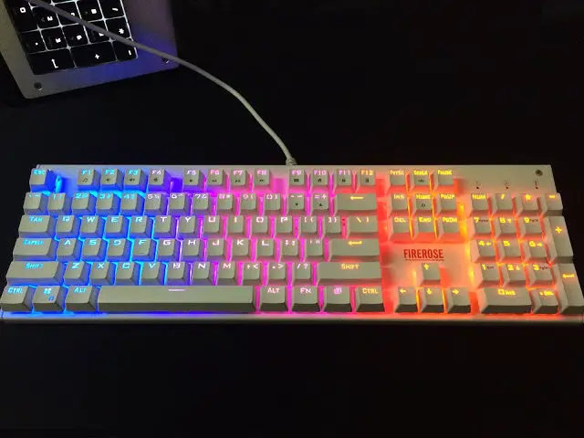 Unboxing & Review: 1STPLAYER FIREROSE Mechanical Gaming Keyboard 36