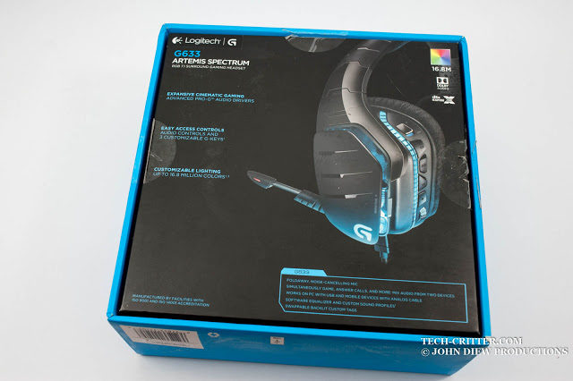 Unboxing & Review: Logitech G633 Artemis Spectrum 4