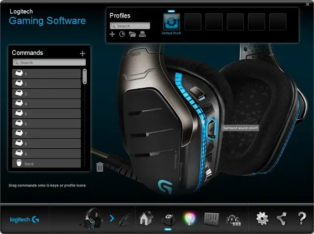 Logitech g933 artemis online spectrum software