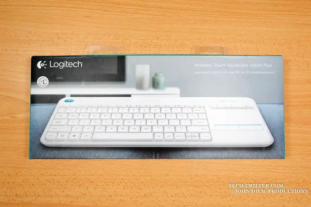 Unboxing & Review: Logitech Wireless Touch Keyboard K400 Plus 4