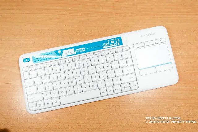Manifest Absay semester Unboxing & Review: Logitech Wireless Touch Keyboard K400 Plus