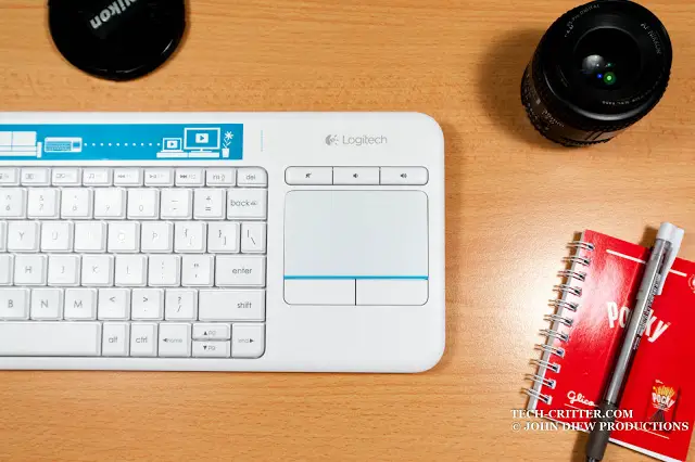 Unboxing & Review: Logitech Wireless Touch Keyboard K400 Plus 26