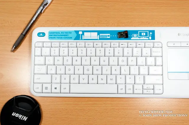 Unboxing & Review: Logitech Wireless Touch Keyboard K400 Plus 28