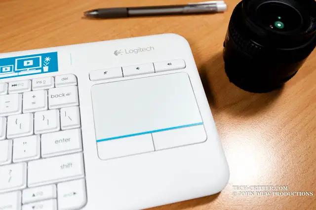 Unboxing & Review: Logitech Wireless Touch Keyboard K400 Plus 34