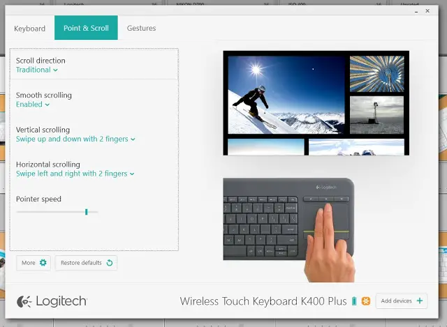 Unboxing & Review: Logitech Wireless Touch Keyboard K400 Plus 38