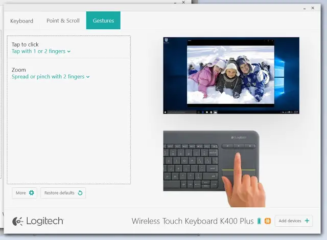 Unboxing & Review: Logitech Wireless Touch Keyboard K400 Plus 40