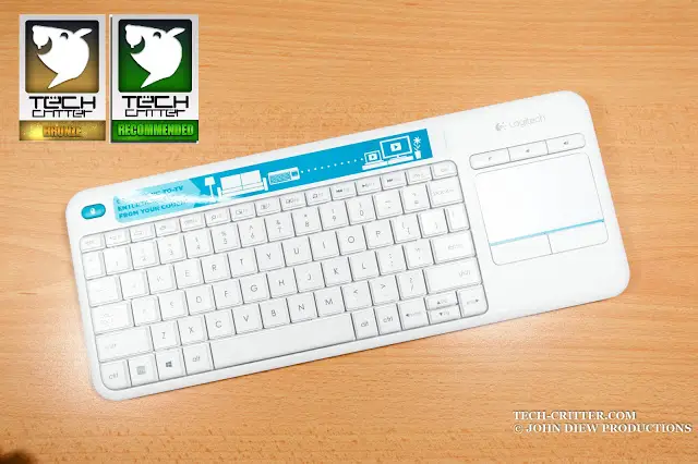 Unboxing & Review: Logitech Wireless Touch Keyboard K400 Plus 42