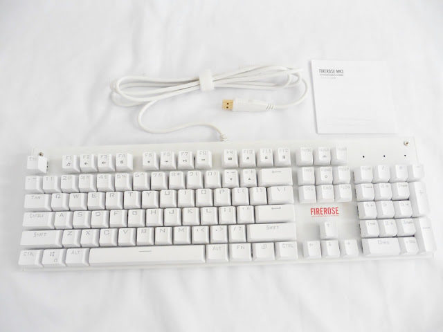 Unboxing & Review: 1STPLAYER FIREROSE Mechanical Gaming Keyboard 4