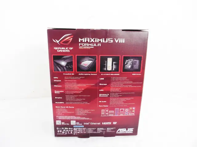 Unboxing & Review: ASUS ROG Maximus VIII Formula 6