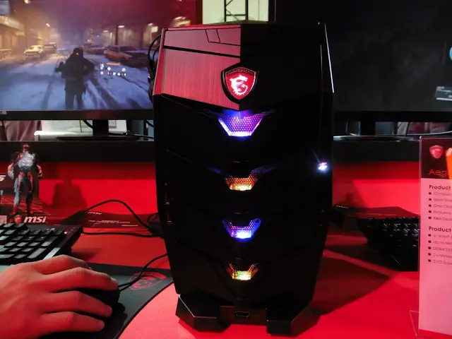 Computex 2016 Coverage: First Look At The MSI Gaming Aegis Compact Gaming Desktop PC 6