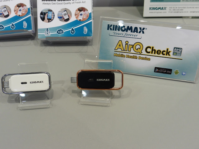 Computex 2016 Coverage: Kingmax Unveils New Mobile Health Device AirQ Check and Alcohol Check 4