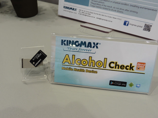 Computex 2016 Coverage: Kingmax Unveils New Mobile Health Device AirQ Check and Alcohol Check 10