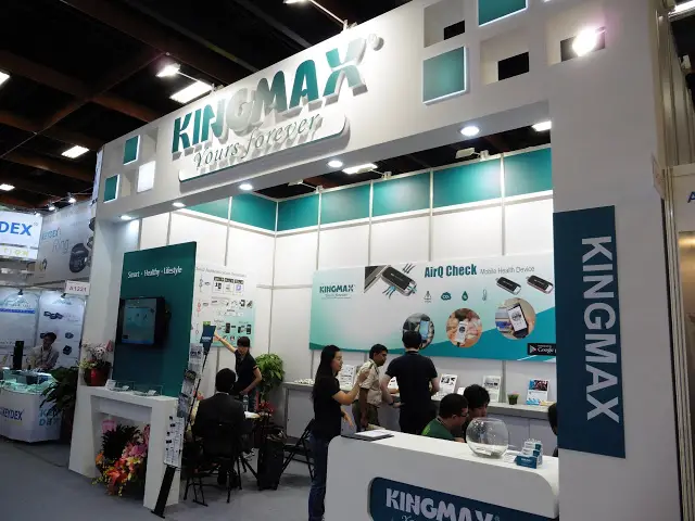 Computex 2016 Coverage: Kingmax Unveils New Mobile Health Device AirQ Check and Alcohol Check 2