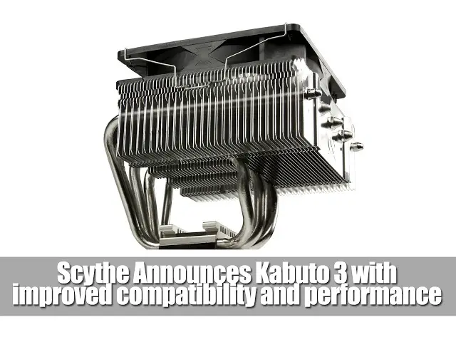 Scythe Announces Kabuto 3 with improved compatibility and performance 2