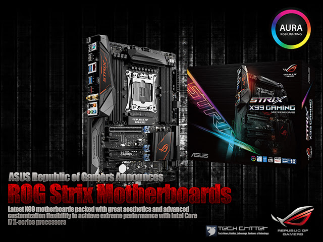 ASUS Republic of Gamers Announces Its Latest ROG Strix X99 Gaming Motherboard 2