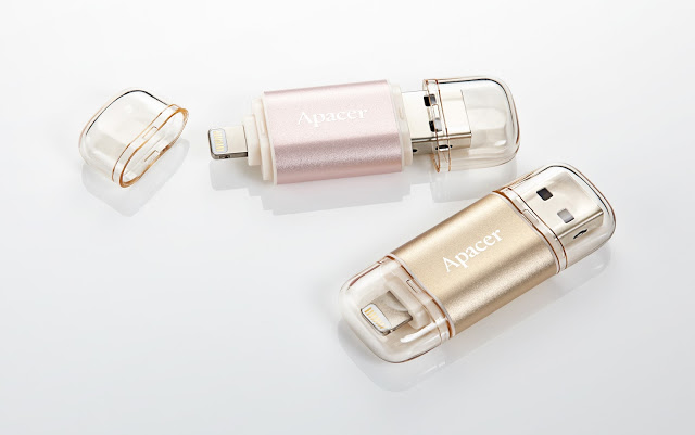 Apacer Introduces Its OTG AH190 Dual Flash Drive for iOS Devices 2