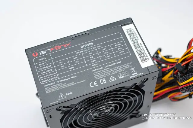 Unboxing & Preview: Bitfenix BPA600 Power Supply 16