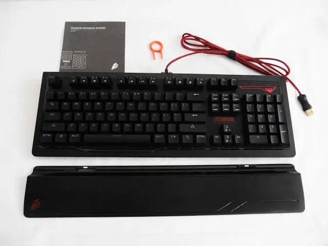 Unboxing & Review: 1STPLAYER Steampunk Mechanical Keyboard 6