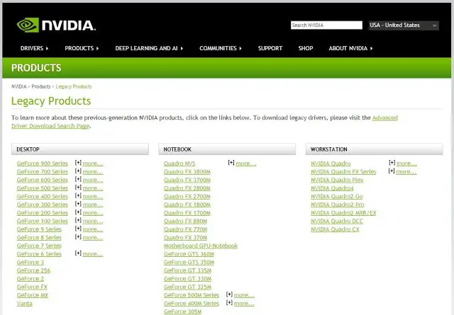 NVIDIA Abandoned Maxwell Architecture GPU? GTX 900 Series Spotted In Category of Legacy Products 2