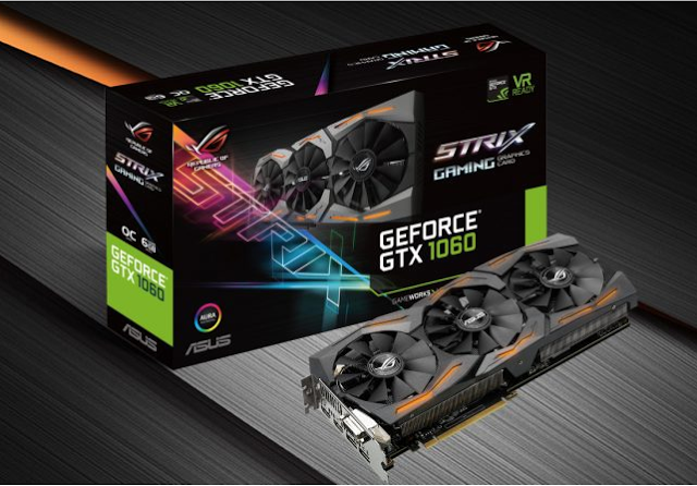 ASUS Republic of Gamers Announces Strix GeForce GTX 1060 Graphics Card 6