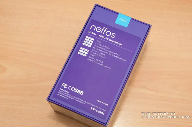 Unboxing & Review: Neffos C5 Max 6