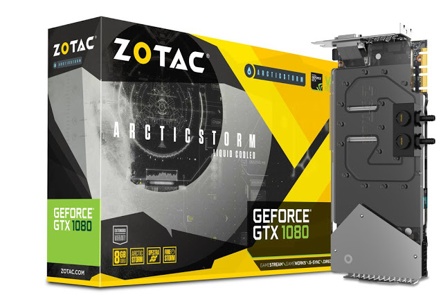 ZOTAC Introduces New GeForce GTX 1080 With ArcticStorm Waterblock 2
